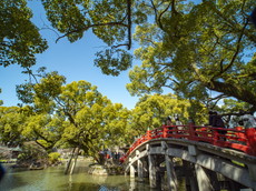 太鼓橋・心字池