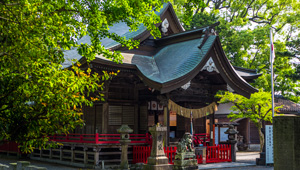 美奈宜神社（朝倉市林田）