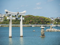 御島神社（浜鳥居）