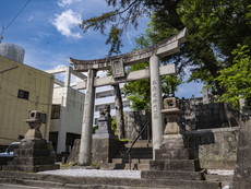 飯塚天満神社・参道鳥居
