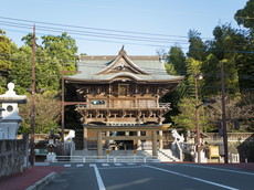 八丁馬場参道から楼門