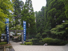 二之鳥居と白川水源