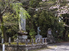 歩兵第二十三旅団記念碑・少年鼓手浜田勤吾像・戊辰戦役記念碑