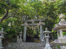 志々伎神社［中宮］・入口鳥居