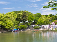 川上峡から境内